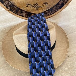 GARCIA MENS TIE STUNNING DESIGN BLUE